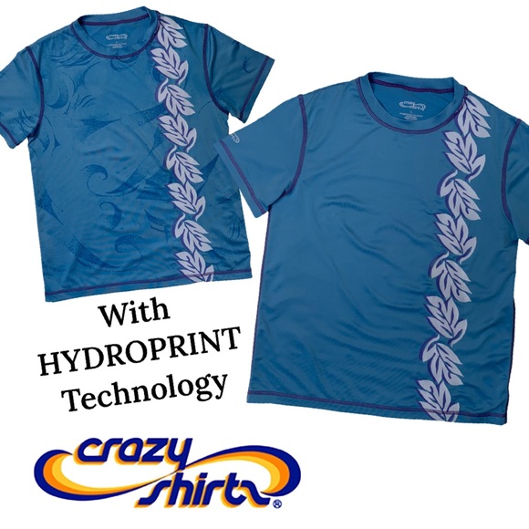 Crazy Shirts UV Water Shirt Short Sleeve Rash Guard - Picture 3 of 12
